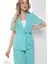 Костюм Летний вечер ментол К10083