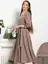 Платье трикотажное Ирина НЬЮ (кофе) П15220-9М