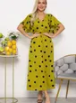 Платье Летнее настроение (лайм) П15468-7М