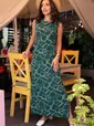 Платье Дария (изумруд) П13481-1М