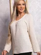 Блуза Маллуя (бежевая) Б14847-4М