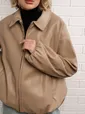 Куртка Поверь в мечту (бежевая) Б15154-7М