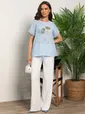 Блуза Луанда (голубая) Б15837-12М