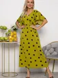 Платье Летнее настроение (лайм) П15468-7М