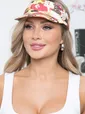 Козырек хлопковый (котики) КЗ41
