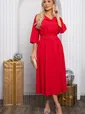 Платье с поясом Доминанта НЬЮ (алое) П14614-16М
