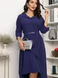 Платье с поясом Доминанта НЬЮ (чернильно-синий) П14343-16М