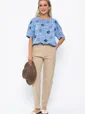 Блуза Тори (джинс) Б13518-20М