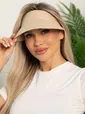 Козырек на резинке (бежевый) КЗ63-23М