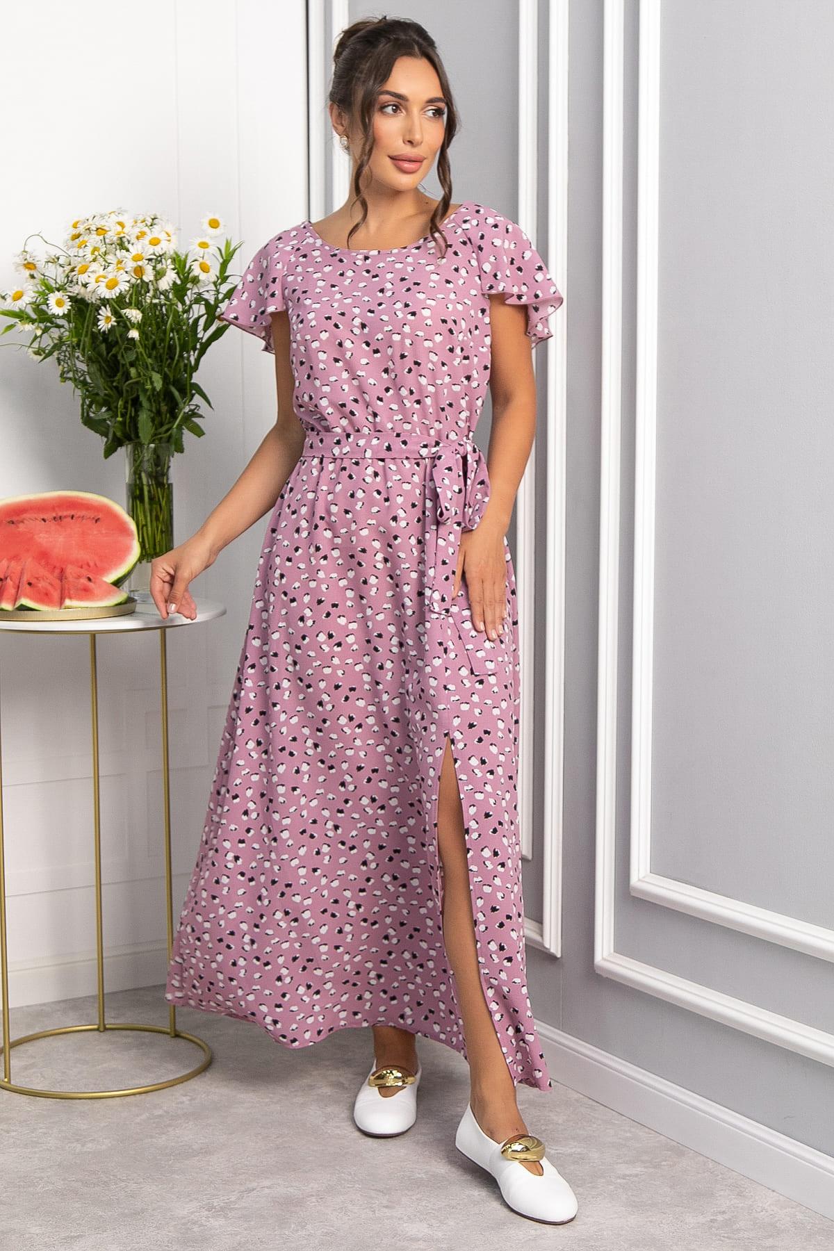 Платье Жара (пыльная роза) П13969-16М