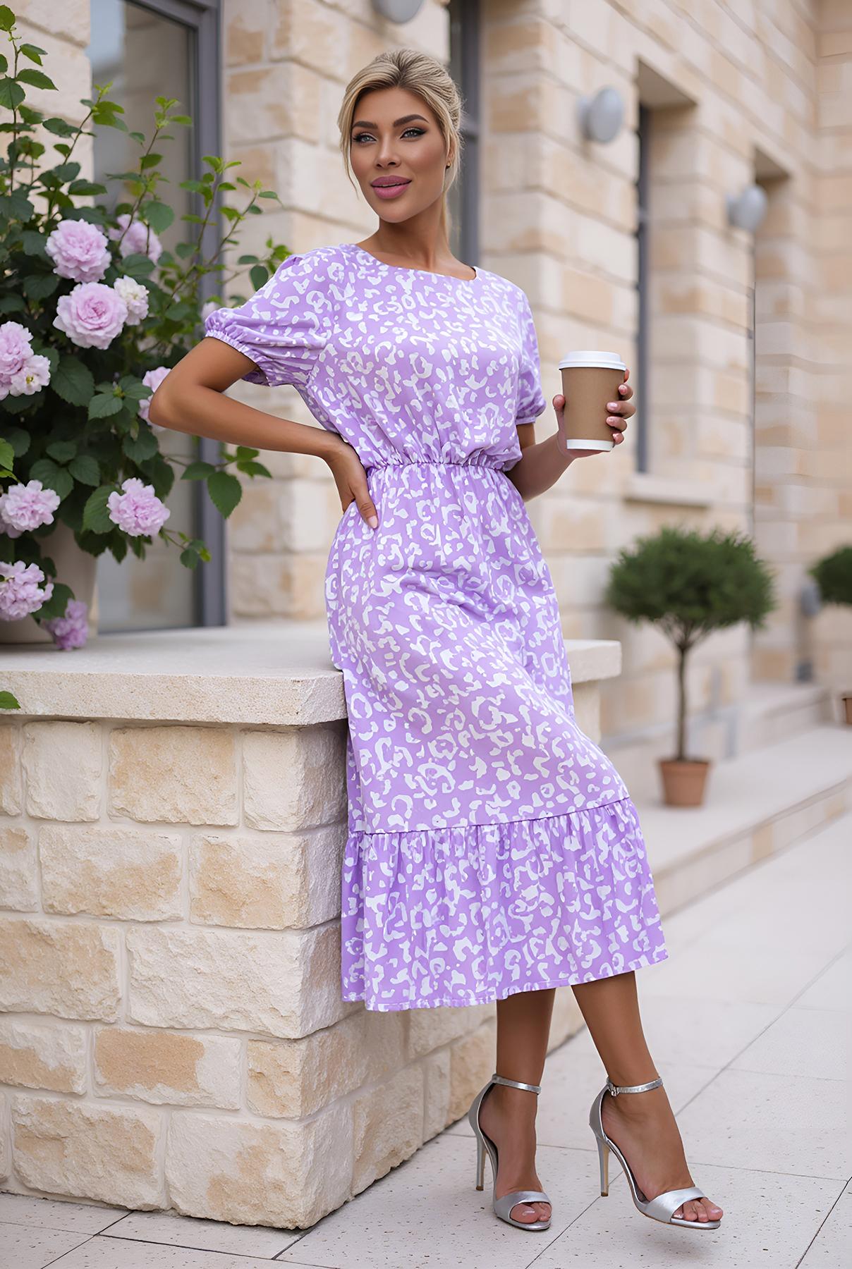 Платье Мирэль (сиреневое) П13860-35М