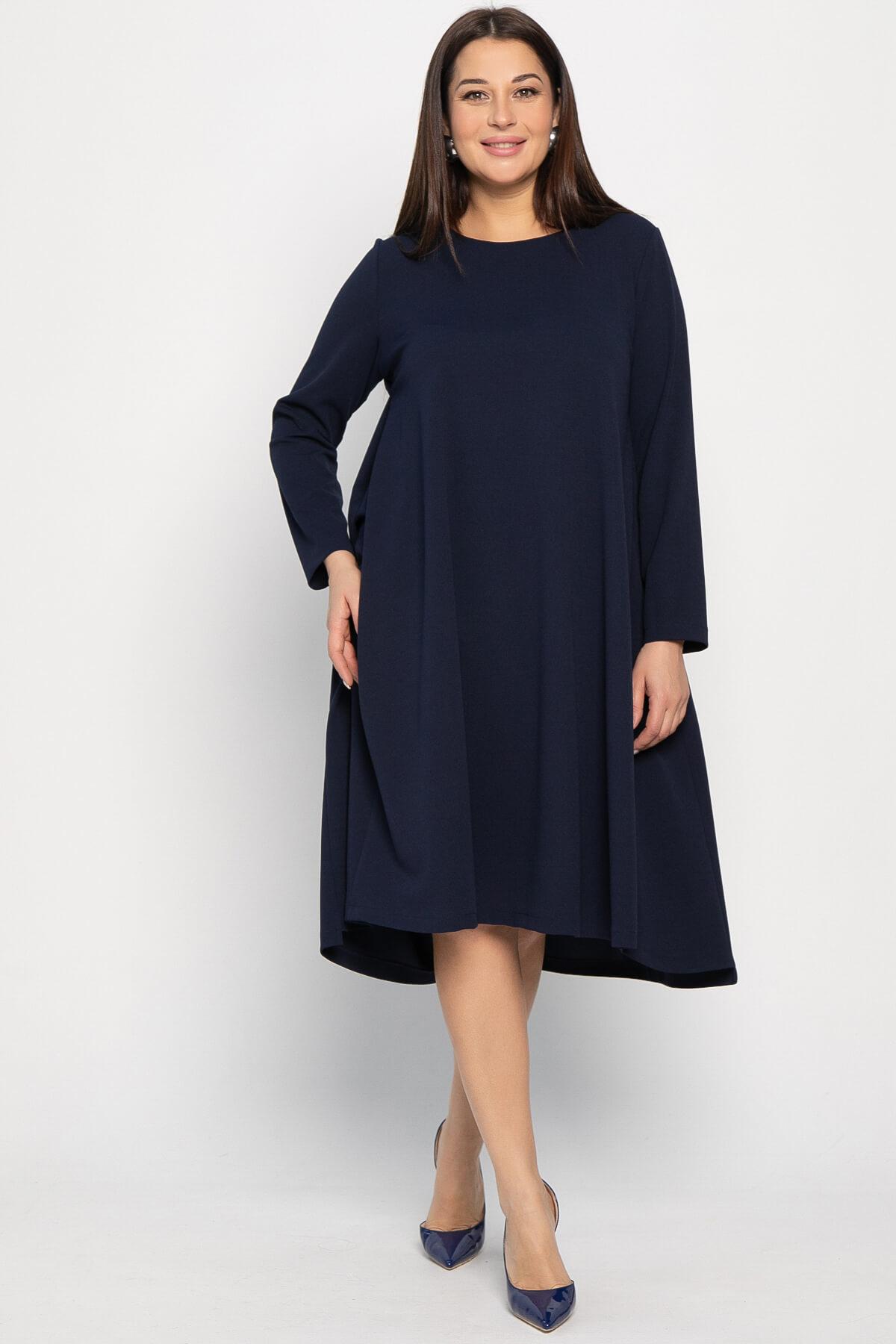 Платье Точка стиля (синее) П14832-16М