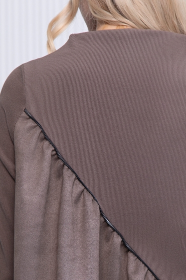 Платье "Мару" (капучино) П7101