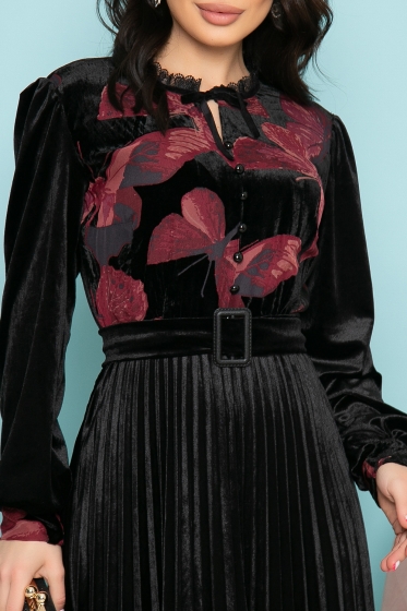 Платье "Джульетта" (черное) П3498