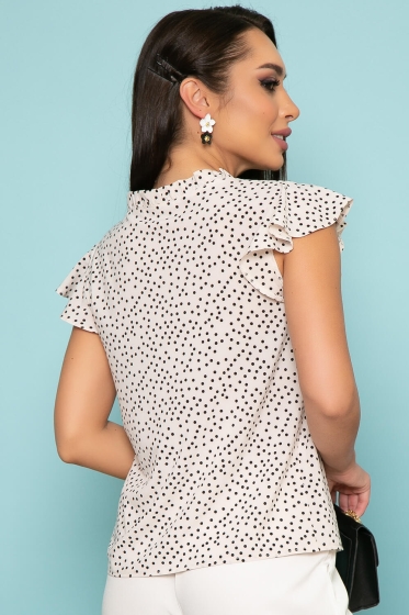 Блуза "Прекрасная незнакомка" (крем-брюле) Б3775