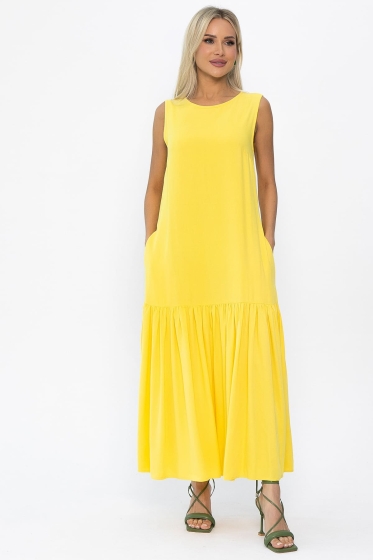 Платье Городской романс (желтое) П13898-21М