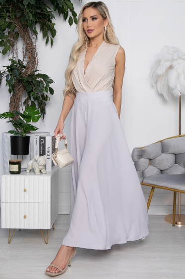 Брюки Камелия (светло-серые) Б10337