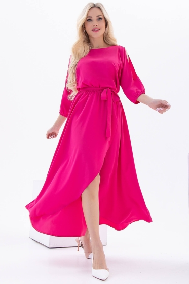 Платье "Танго вдвоём" (фуксия) П6745