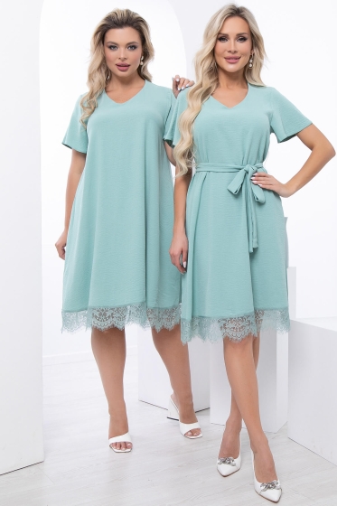 Платье "Динара" (фисташка) П5764