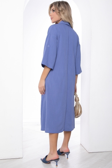 Платье "Индира" (джинс) П8535