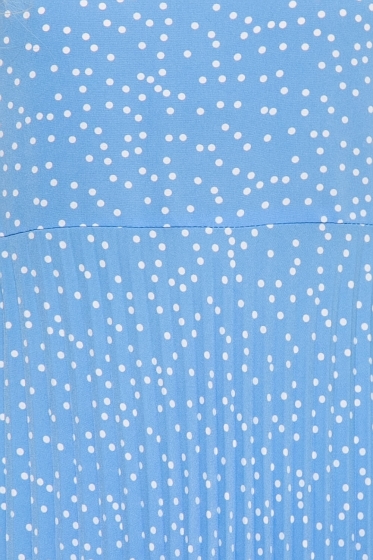 Платье "Загадочная леди" (голубое) П3654