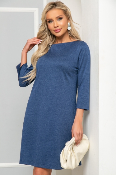 Платье "Алиша" (темно-синее) П4978