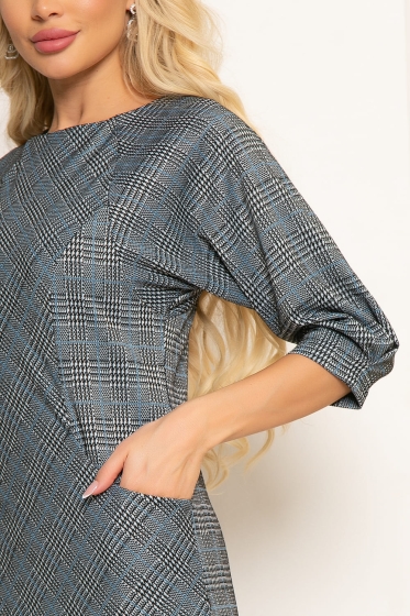 Платье "Дебора" (блю) П3950