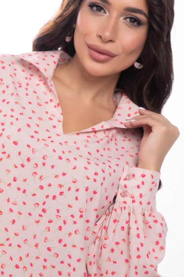 Рубашка "Амор" (пыльная роза) Б7430