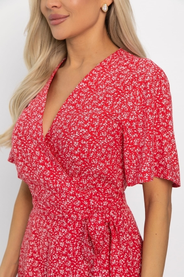 Платье Мода люкс (красное) П13797-35М