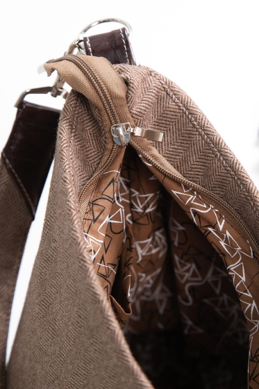 Сумка-шопер (коричневая) СШ08-46