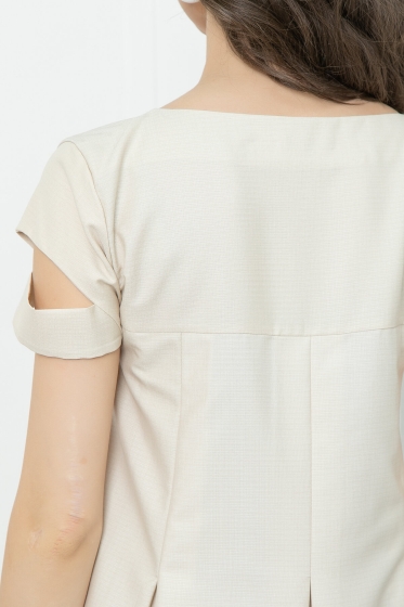 Платье "Итальянка" (слоновая кость) П5434