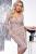 Платье "Таинственная незнакомка" (пудра) П7941 Платье "Таинственная незнакомка" (пудра) П7941