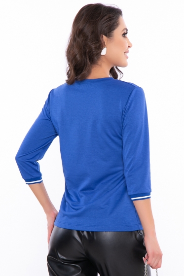 Джемпер "Фэшн стайл" (электрик) Б2849