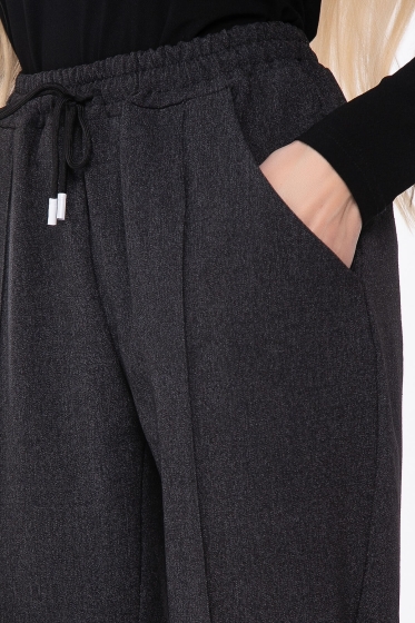 Брюки "На стиле" (темно-серые) Б8349
