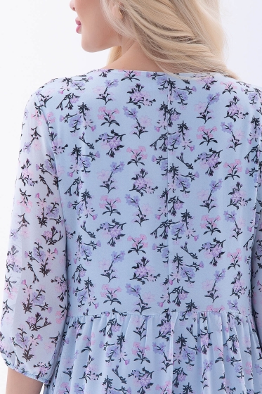 Платье "Виталина" (сирень) П6072