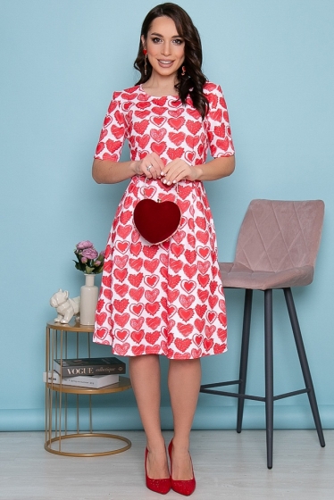 Платье "Путь к сердцу" (рэд) П3345