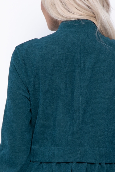 Платье "Муза" (изумруд) П4116