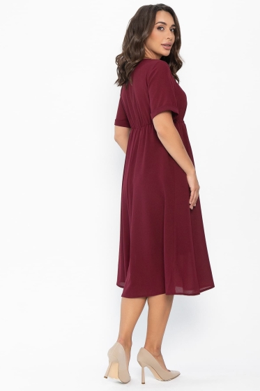 Платье Майя (бордовое) П13937-3М