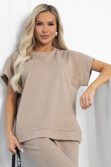 Костюм Неотразимый лук (бежевый) К12790-21М