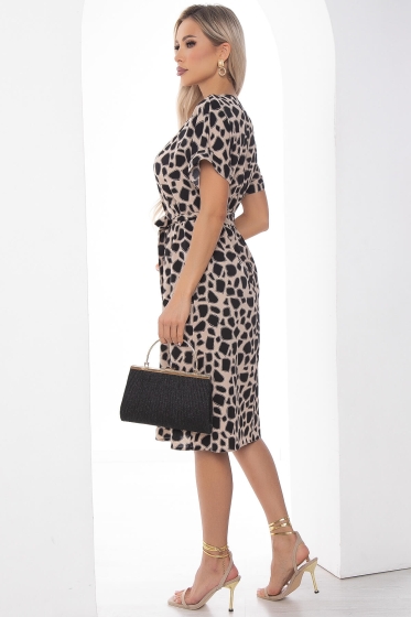 Платье Бренди бежевое П10131