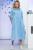 Платье "Индира" (голубое) П5546 Платье "Индира" (голубое) П5546