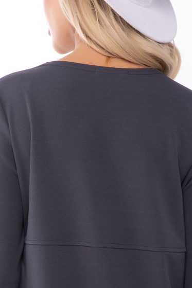 Платье "Уверенный шаг" П7264 (Грей)