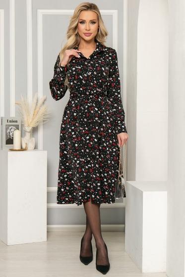 Платье "Мона" (цветочный принт) П4908