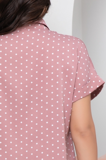 Платье "Вилма" (пудра) П6702