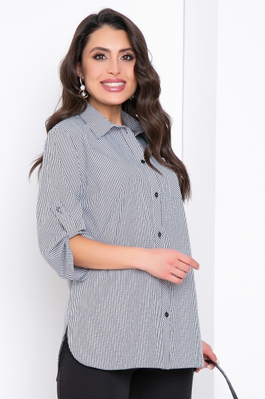 Рубашка "Стелла" (блэк) Б2813