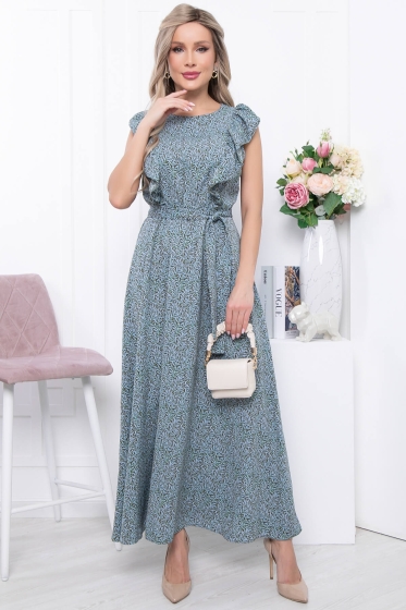 Платье "Аурелия" (голубое) П5691