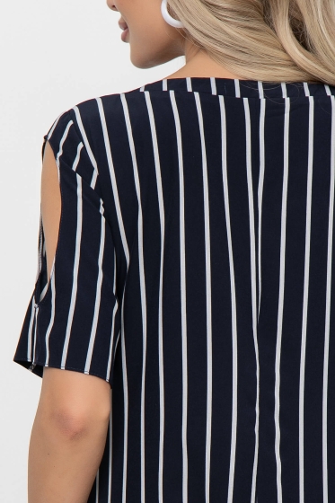 Платье "Иветта" (темно-синее) П5740