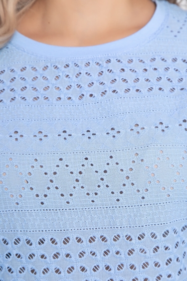 Блуза Лидия (джинс) Б10756