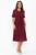Платье Майя (бордовое) П13937-3М Платье Майя (бордовое) П13937-3М