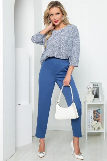 Костюм "Стильная дива" (синий) К5415